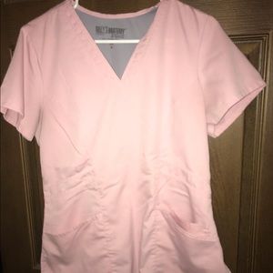 Grey’s Anatomy Pink Scrub Top